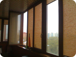 Одинцово рулонные шторы на балконе